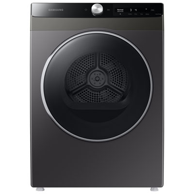 Image of Samsung 4.0 Cu. Ft. Compact Electric Dryer (DV25B6900EX/AC) - Inox Grey