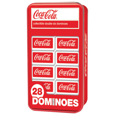 Jeu De Société Coca-Cola Double-Six Dominoes - Anglais