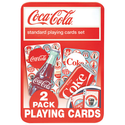Image of Coca-Cola Playing Cards - 2 Pack - English