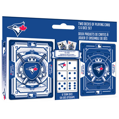 Image of MLB Toronto Blue Jays Playing Card & Dice Set