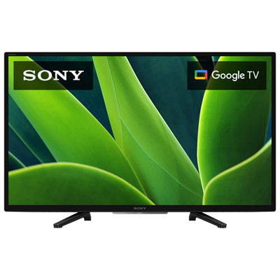 Open Box - Sony W830K 32" 720p HD HDR LED Smart Google TV (KD32W830K) - 2022