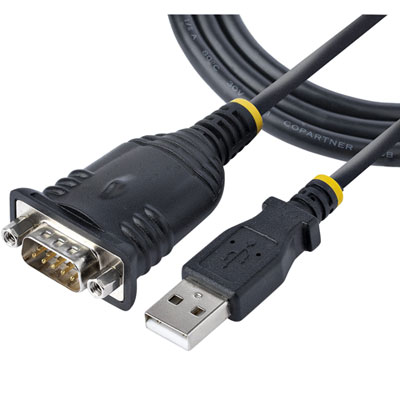 Image of StarTech 1m (3 ft.) USB 2.0 to Serial RS232 Cable (1P3FP-USB-SERIAL)