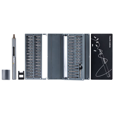 StarTech 55-Bit Electric Precision Screwdriver Set (CTK55PCEDRIVE) Great tool