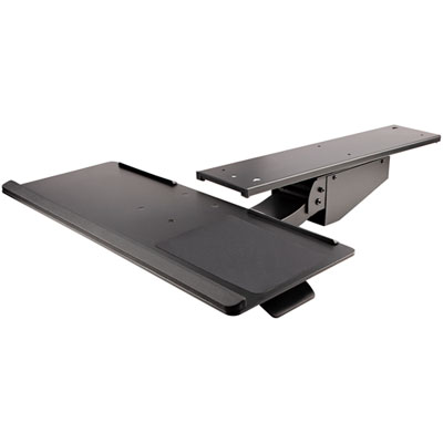Plateau De Clavier Ajustable Articulé Pour Dessous De Bureau De Startech - Argenté