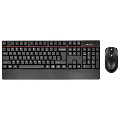 Image of Insignia Wireless Keyboard & Mouse Combo - Black - Only at Best Buy