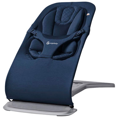 Image of Ergobaby Evolve 3-in-1 Bouncer - Midnight Blue