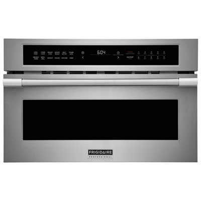 Frigidaire Professional Built-In Convection Microwave - 1.6 Cu. Ft. - Stainless Steel Did kitchen Reno , bought this unit and love the microwave/convection options, especially for large family dinners