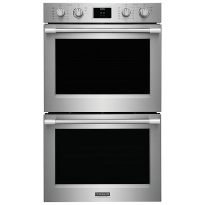 Frigidaire Professional 30" 2 x 5.3 Cu. Ft. Total Convection Electric Combination Wall Oven (PCWD3080AF) - Stainless Steel Plenty of value for the money when we bought on a July 4th special