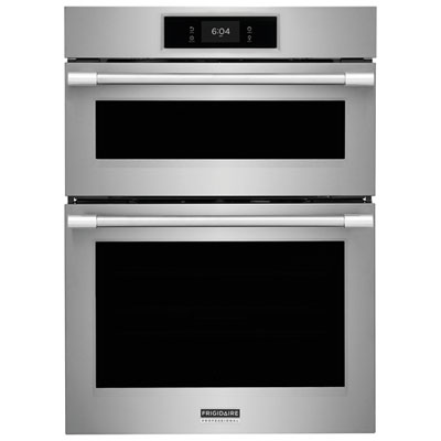 Frigidaire Professional 30" 5.3 Cu. Ft./1.7 Cu. Ft. Double Wall Oven/Microwave Combo (PCWM3080AF) - Stainless Steel Enjoying the combo oven