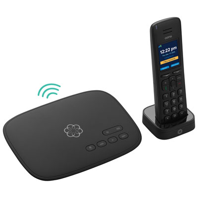 Image of Ooma Telo Air Home Phone System with 1 HD3 Cordless Handset