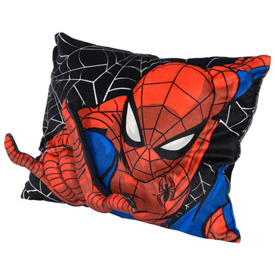 Image of Nemcor Spiderman 3D Decorative Pillow - Red