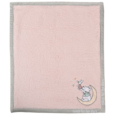 Image of Disney Winnie the Pooh 'My First Blankie' Throw Blanket - Pink