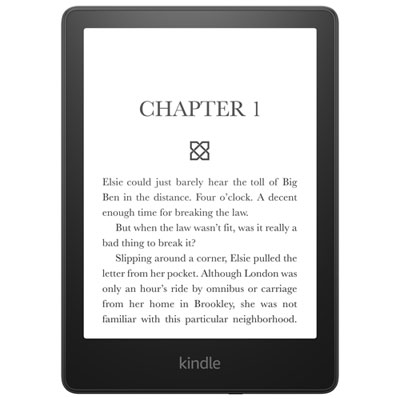 Image of Amazon Kindle Paperwhite 16GB 6.8   Digital eBook Reader with Touchscreen (B09TMF6742) - Black