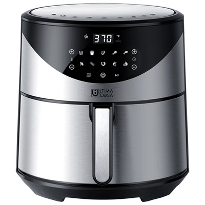 Image of Ultima Cosa Airfryer - 8L/8.5Qt - Black Stainless Steel