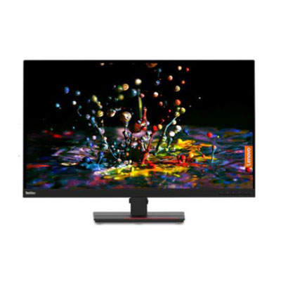 Open Box - Lenovo ThinkVision 31.5" UHD IPS LCD Monitor (62A2GAR2US) - Black