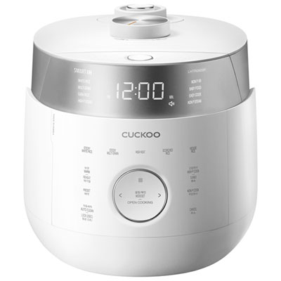 Image of Cuckoo Rice Cooker (CRP-LHTR0609FW) - 6-Cup