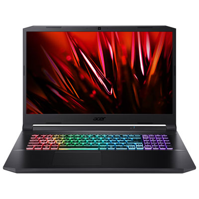 Image of Acer Nitro 5 17.3   Gaming Laptop - Black (Intel Core i7-11800H/1TB SSD/16GB RAM/RTX 3070/Windows 11)
