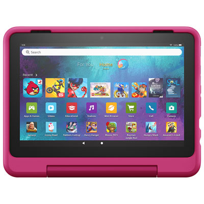 Amazon Fire HD 8 Kids Pro (2022) 8" 32GB FireOS Tablet with Kid-Friendly Case - Rainbow Universe I highly recommend this Amazon Fire HD 8 Kids Pro tablet (2022)!