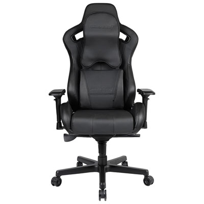 Image of Anda Seat Dark Knight Premium Genuine Leather Gaming Chair - Black