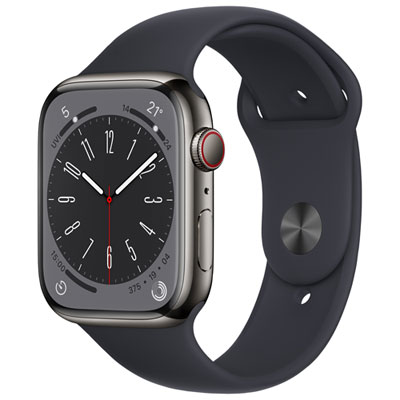 Rogers Apple Watch Series 8 (GPS + Cellular) 45mm Graphite 