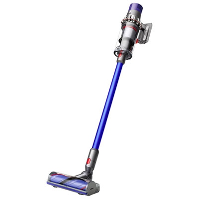 Image of Dyson V10 Allergy Cordless Stick Vacuum - Sprayed Nickel/Blue