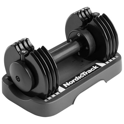 Image of NordicTrack Select-A-Weight Adjustable Dumbbell - 25 lb