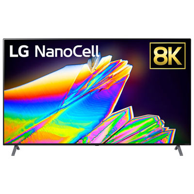 "Open Box - LG NanoCell 75"" 8K UHD HDR LED Dolby Atmos webOS Smart TV (75NANO95) - 2020"