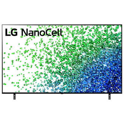"Open Box - LG NanoCell 75"" 4K UHD HDR LED webOS Smart TV (75NANO80UPA) - 2021 - Great for Streaming & Gaming"