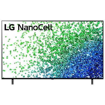 Open Box - LG NanoCell 55" 4K UHD HDR LED webOS Smart TV (55NANO80UPA) - 2021 Typical tv speaker - poor