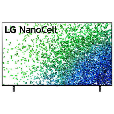 "Open Box - LG NanoCell 65"" 4K UHD HDR LED webOS Smart TV (65NANO80UPA) - 2021 - Great for Streaming & Gaming"