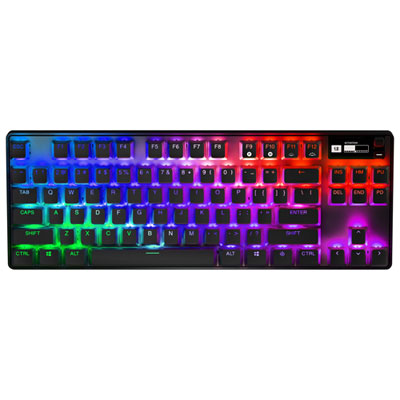 Steelseries Apex Pro TKL Wireless Backlit Mechanical Ergonomic Gaming Keyboard Keyboard is groovy!