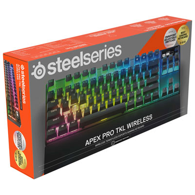 Steelseries Apex Pro TKL Wireless Backlit Mechanical Ergonomic