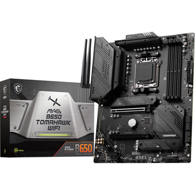 MSI B650 Tomahawk WiFi ATX AM5 DDR5 Motherboard for AMD Ryzen 9000/8000/7000 Series CPUs MSI motherboards for the win!