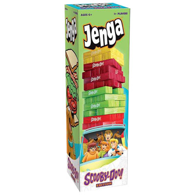 Image of Jenga: Scooby-Doo Edition Party Game - English