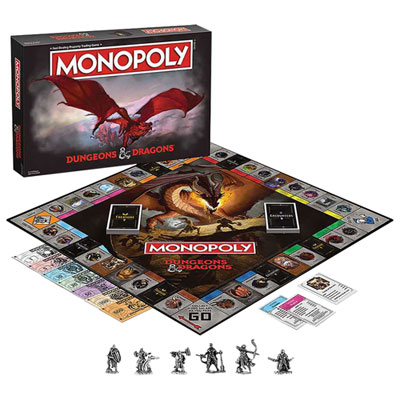Image of Monopoly: Dungeons & Dragons Edition Board Game - English