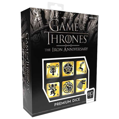 Image of Game of Thrones Premium Dice Set - English