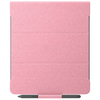Image of Amazon Kindle Scribe Fabric Folio Cover with Magnetic Attach - Rose
