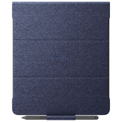 Amazon Kindle Scribe Fabric Folio Cover with Magnetic Attach - Denim kindle scribe cover