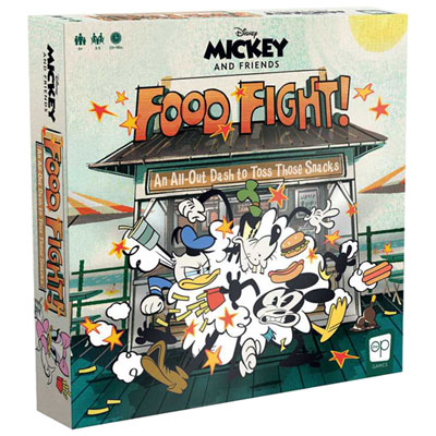 Image of Mickey and Friends Food Fight Board Game - English