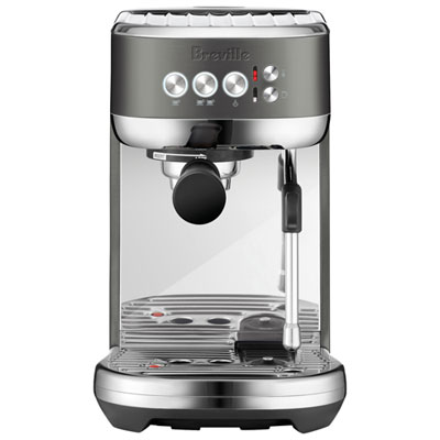 Image of Refurbished (Good) - Breville Bambino Plus Automatic Espresso Machine - Black Stainless Steel - Remanufactured by Breville