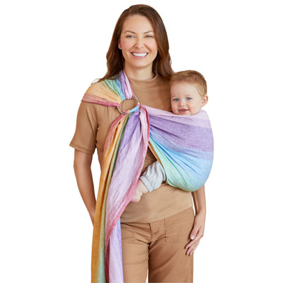 Image of LILLEbaby Eternal Love Ring Sling Carrier - Rainbow