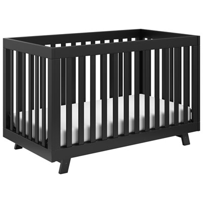 Storkcraft Beckett 3-in-1 Convertible Crib - Black Beautiful Crib