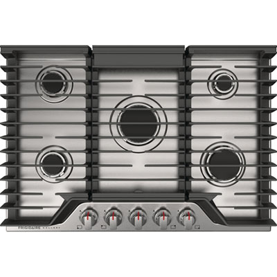 Image of Frigidaire Gallery 30   5-Burner Gas Cooktop (GCCG3048AS) - Stainless Steel