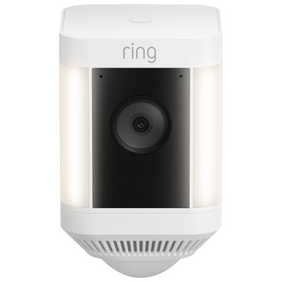 Ring Spotlight Cam Plus Wire-Free 1080p HD IP Camera - White Best security camera on the market