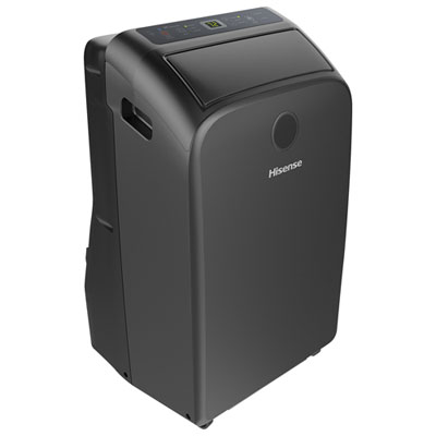 Image of Hisense Dual-Hose Inverter Portable Air Conditioner with Wi-Fi - 12400 BTU (SACC 10000 BTU) - Grey
