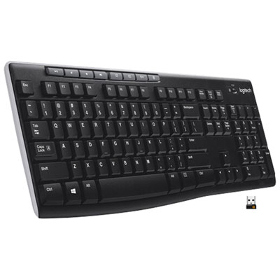 Logitech K270 Wireless Keyboard - Black Great wireless keyboard