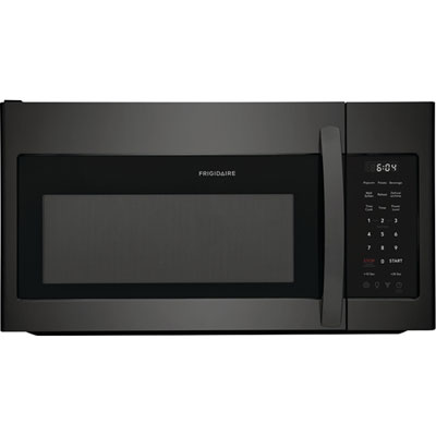 Frigidaire Over-The-Range Microwave - 1.8 Cu. Ft. - Black Stainless Steel Over oven built in microwave