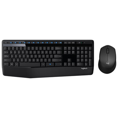 Logitech MK345 Wireless Optical Keyboard & Mouse Combo Using with my Xbox One