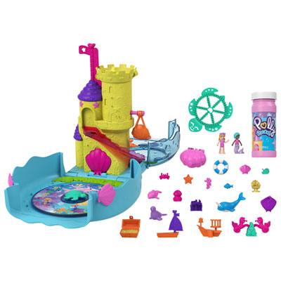 Image of Mattel Polly Pocket Bubble Aquarium Playset