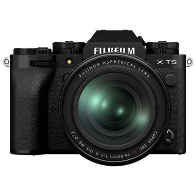 Fujifilm X-T5 Mirrorless Camera with XF 16-80 mm f/4 R OIS WR Lens Kit - Black Easily one of the best investments I’ve made for my photography